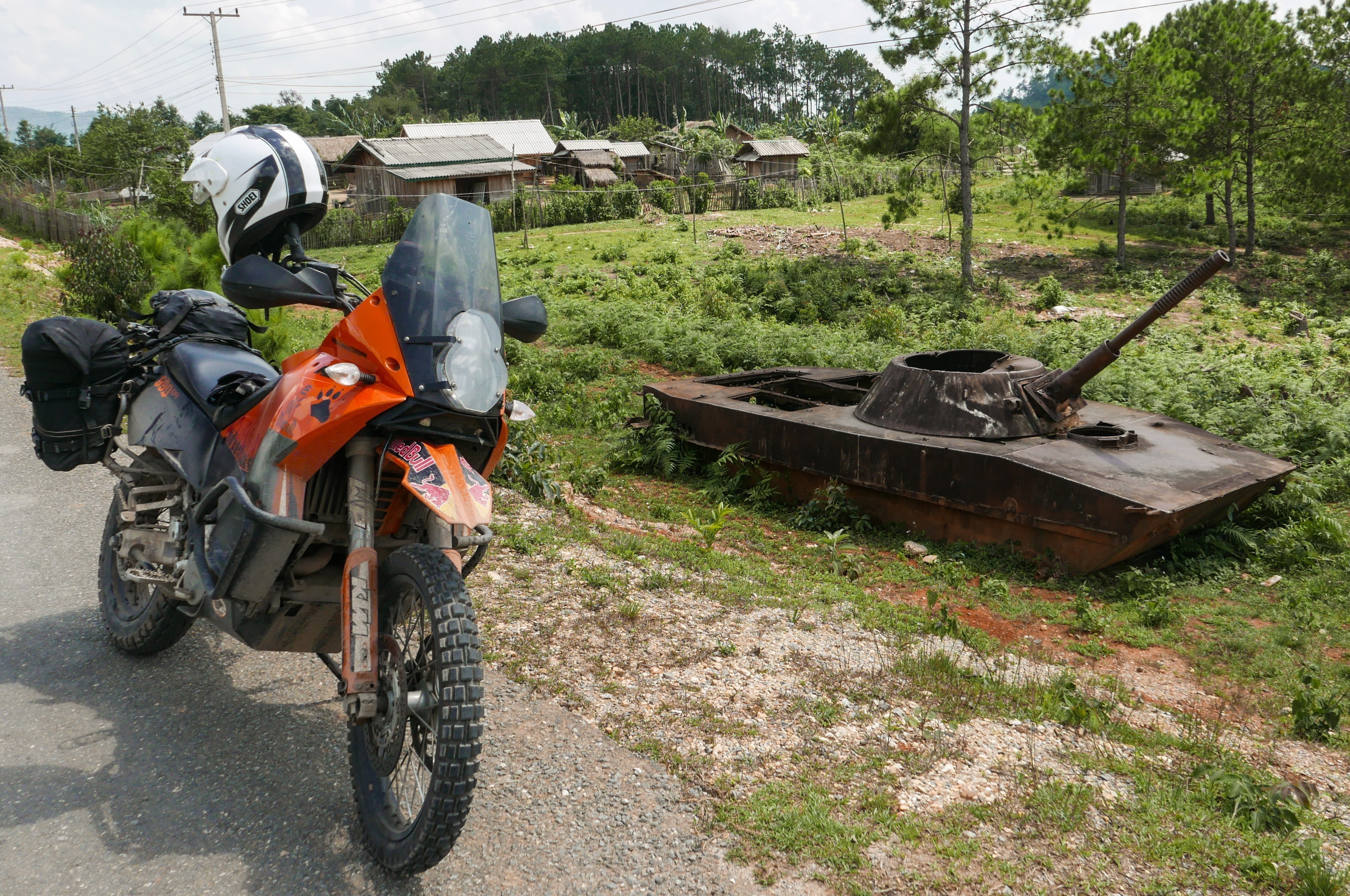 Laos motorcycle tours with Motoasia. Book our adventure motorcycle trip from Thailand to Laos and ride the Vietnam War roads along the Ho Chi Minh Trail.