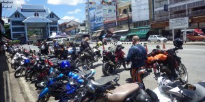 Myanmar motorcycle tour at the border
