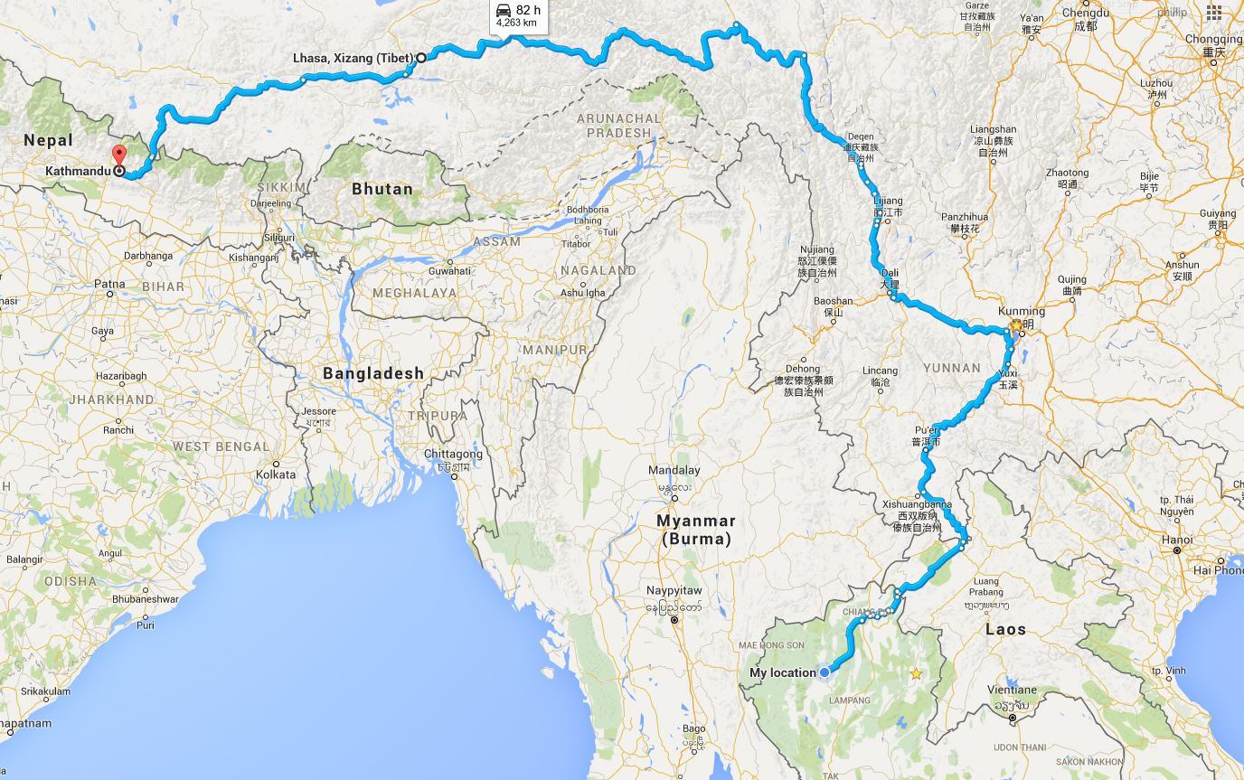 Thailand to Nepal motorcycle tours | MotoAsia