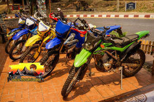 Kawasaki KLX 150 BF for motorcycle tour in Thailand
